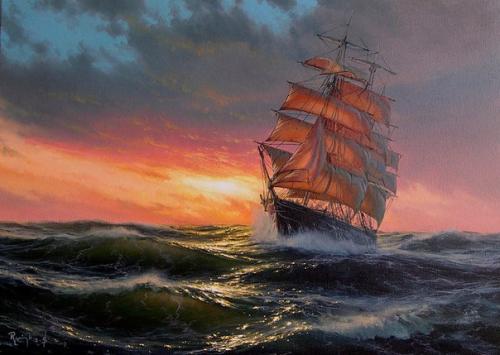 Marek Ru?  yk - польский Айвазовский. 03