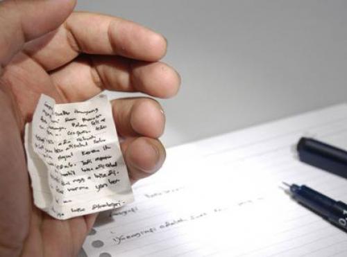 Шпаргалка на ГИА - наука тонкая.