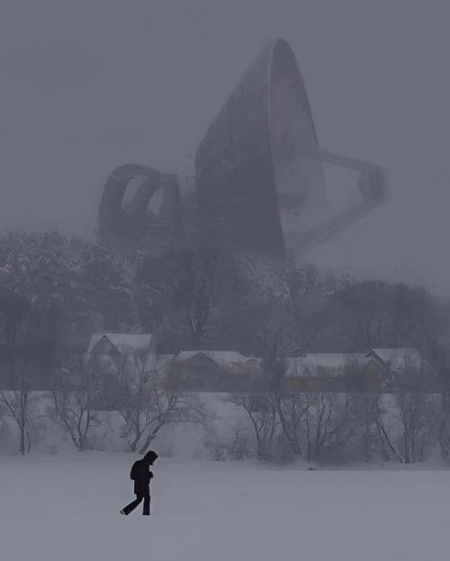 Калязинский радиотелескоп: наследие грандиозных космических проектов. 01