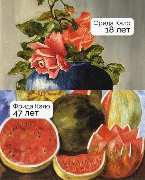 От первых мазков до последних шедевров: как менялись великие художники. 01