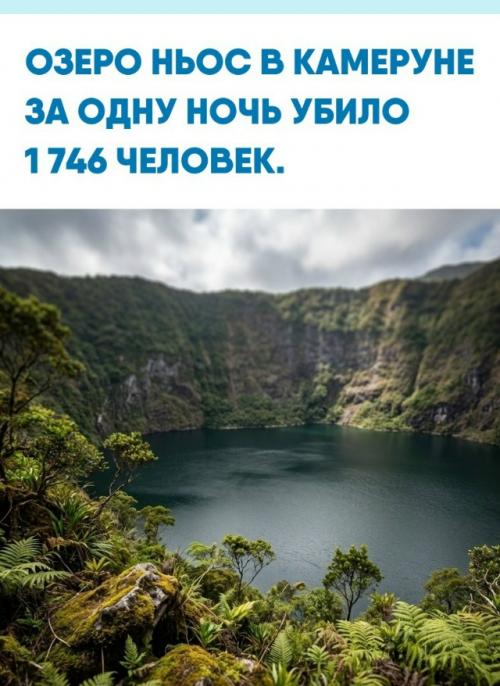 21 августа 1986 года озеро ньос издало глухой рокот, к которому местные жители уже привыкли.  