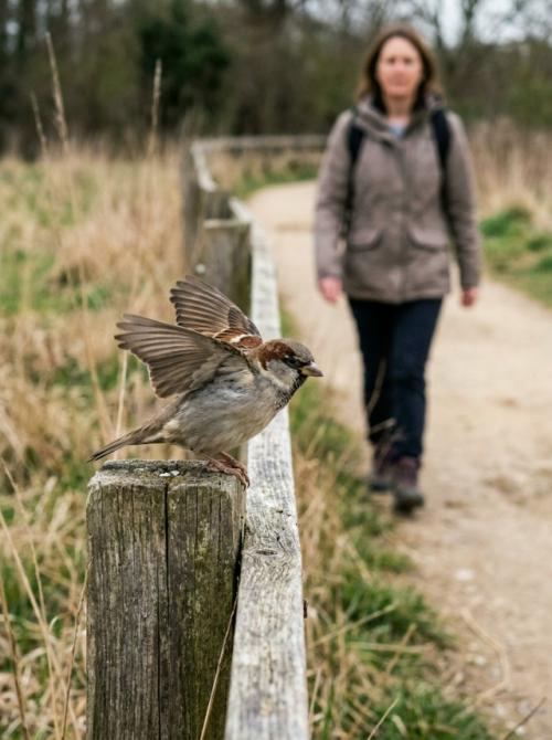 Учёные выяснили, что голуби, воробьи и вороны боятся женщин сильнее, чем мужчин. 01