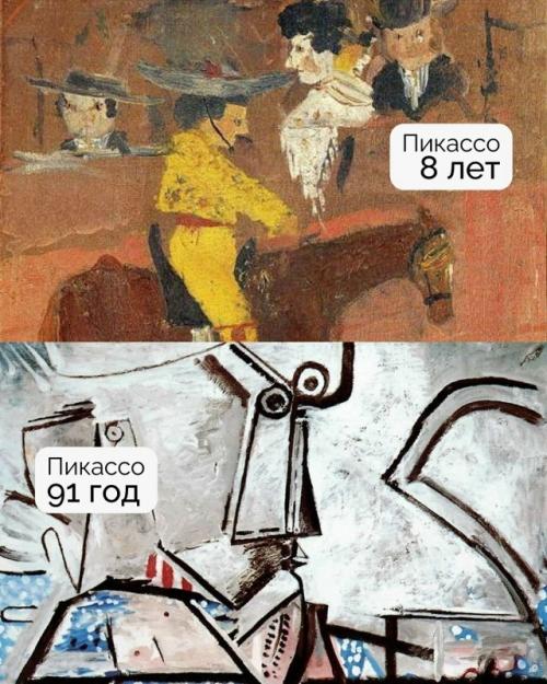 От первых мазков до последних шедевров: как менялись великие художники. 04