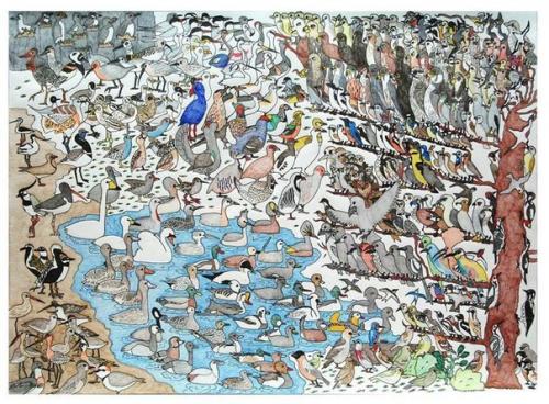 Искусство в себе: рисунки 10-летнего мальчика - аутиста Дэвида Барта. 01