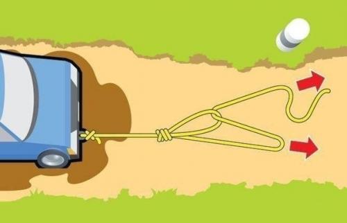 Как вытащить застрявший автомобиль в одиночку? 02