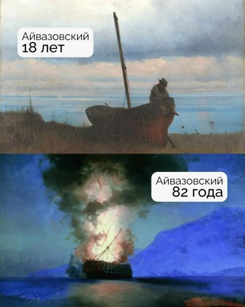 От первых мазков до последних шедевров: как менялись великие художники. 06