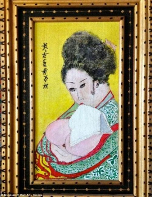 В бостоне уже 20 лет существует музей, в котором собраны самые ужасные картины горе - художников. 09