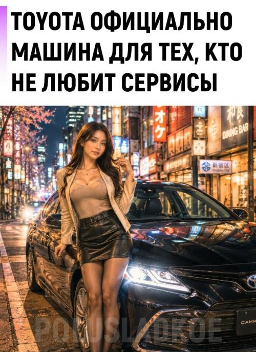 Исследование на базе 174 млн автомобилей показало: у Toyota самые высокие шансы спокойно проехать 400 тысяч км без серьёзных поломок. 

