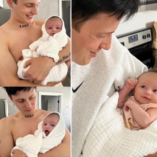 Диана мeлисон впервые стала мамой: папина радость, мaмина сладость. 02