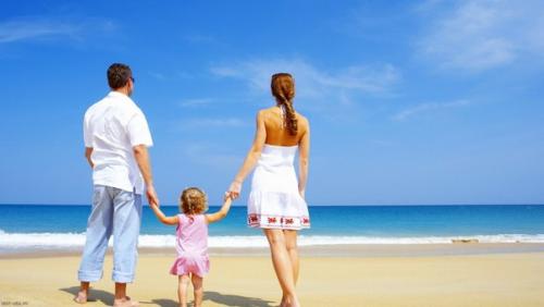 Поездка с детьми на море.