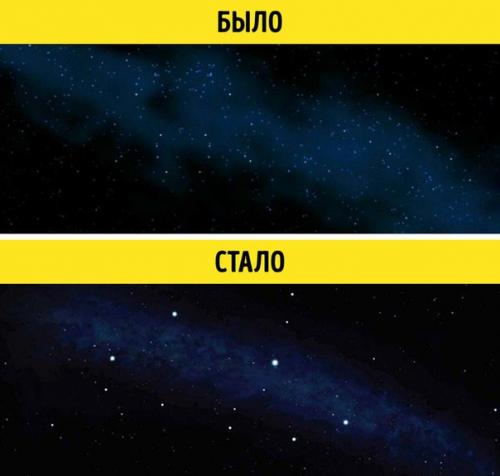 Знаменитый астрофизик Нил деграсс Тайсон раскритиковал сцену из Титаника, где Роуз смотрит на ночное небо после крушения.