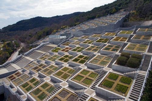 Лестница авадзи.  Лестница авадзи на одноименном японском острове по праву может называться одной из самых необычных в мире.