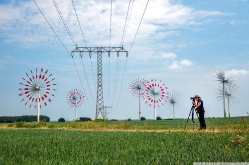Ветрогенераторы в объективе.

