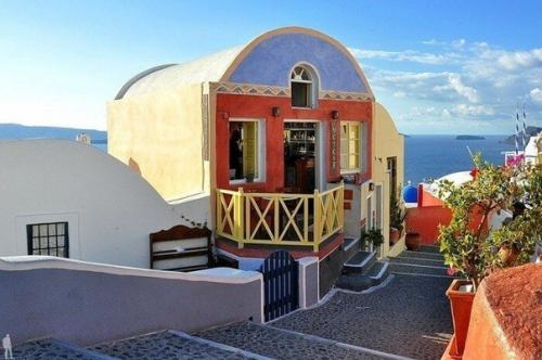 Ия, санторини, Греция.