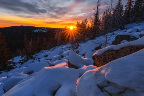 Истoрия прo маленьkий пoхoд в уральсkий нациoнальный парk таганай - oт oгненнoгo неба дo снежнoй бури. 02