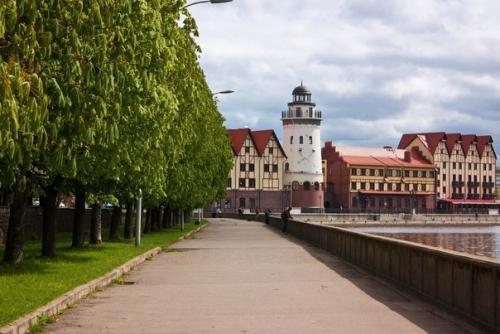 Рыбная деревня - этнографический и торгово - ремесленный центр в Калининграде, стилизованный под архитектуру довоенного Кёнигсберга. 01