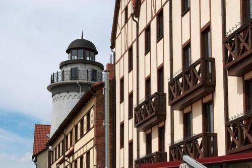 Рыбная деревня - этнографический и торгово - ремесленный центр в Калининграде, стилизованный под архитектуру довоенного Кёнигсберга. 08