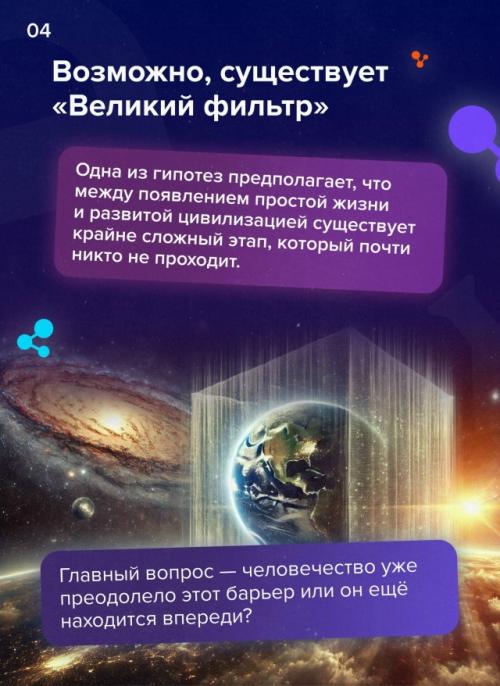 Наверняка вы хоть раз смотрели на ночное небо и думали: неужели среди такого количества звёзд мы действительно одни? 04 Наверняка вы хоть раз смотрели на ночное небо и думали: неужели среди такого количества звёзд мы действительно одни? 04
