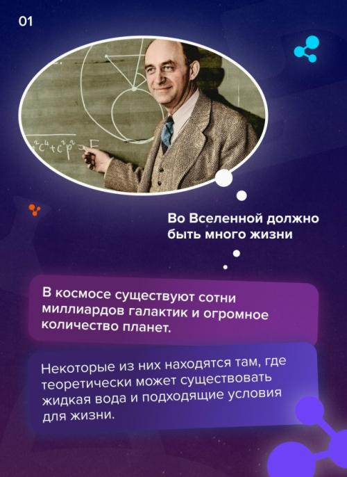 Наверняка вы хоть раз смотрели на ночное небо и думали: неужели среди такого количества звёзд мы действительно одни? 01 Наверняка вы хоть раз смотрели на ночное небо и думали: неужели среди такого количества звёзд мы действительно одни? 01