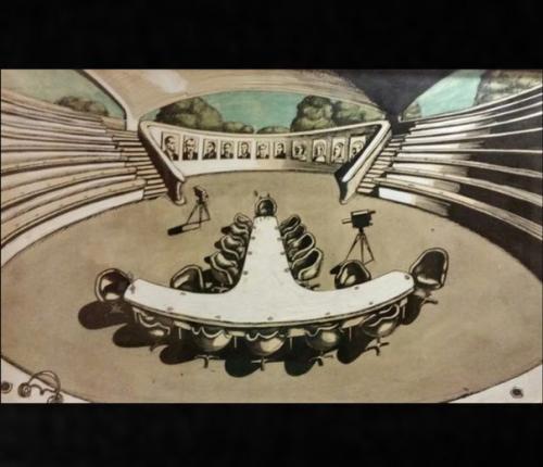 Концептуальные иллюстрации для фильма Андрея Тарковского Солярис (1972) из архивов мосфильма. 05