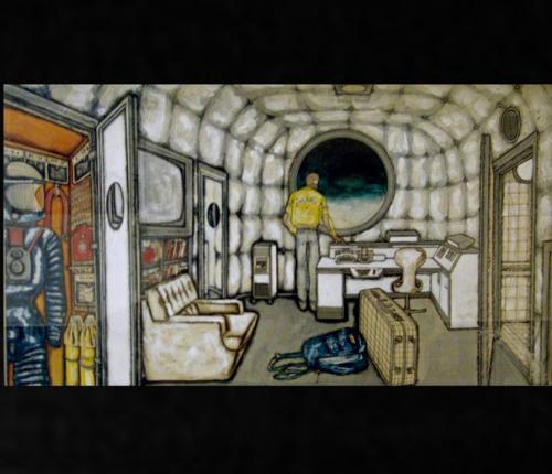 Концептуальные иллюстрации для фильма Андрея Тарковского Солярис (1972) из архивов мосфильма. 04