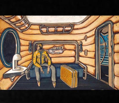 Концептуальные иллюстрации для фильма Андрея Тарковского Солярис (1972) из архивов мосфильма. 07