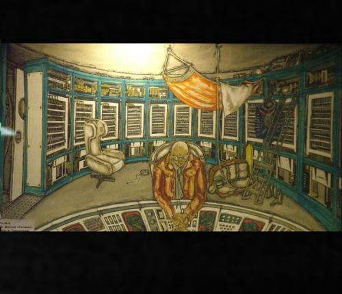 Концептуальные иллюстрации для фильма Андрея Тарковского Солярис (1972) из архивов мосфильма. 06