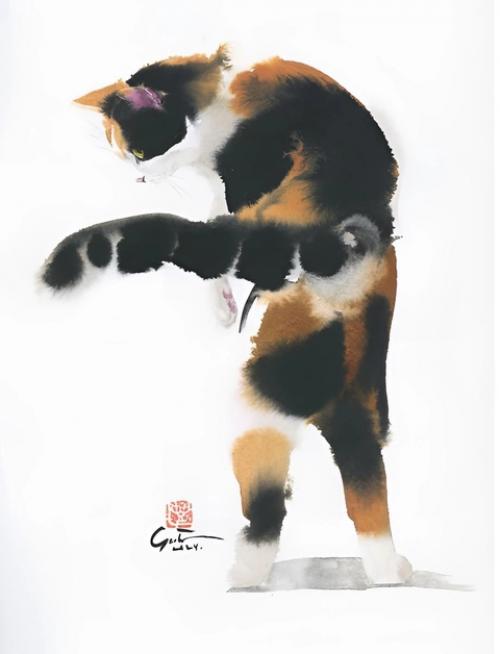 Такие чудесные акварели художника Ютаки мураками невозможно оторвать взгляд. 08