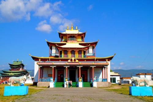 Иволгинский дацан в Бурятии - последнее пристанище хамбо - ламы итигэлова, Россия. 02