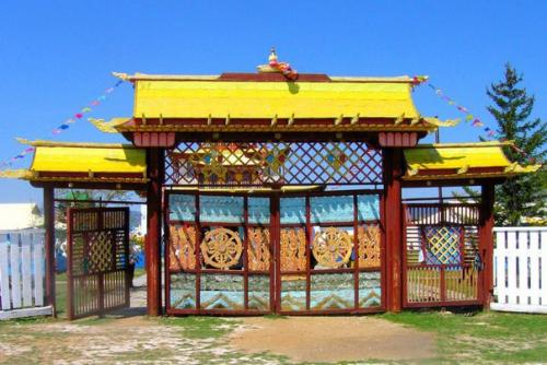 Иволгинский дацан в Бурятии - последнее пристанище хамбо - ламы итигэлова, Россия. 01