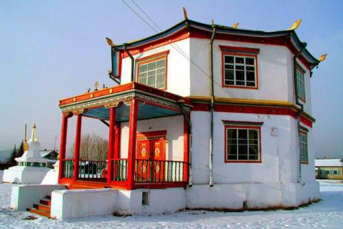 Иволгинский дацан в Бурятии - последнее пристанище хамбо - ламы итигэлова, Россия. 07