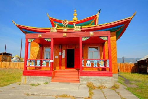 Иволгинский дацан в Бурятии - последнее пристанище хамбо - ламы итигэлова, Россия. 05