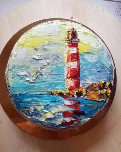 Когда торты холстом становятся. 04