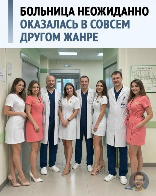 В одной российской больнице врачи открыли новое отделение - создание контента для взрослых.

