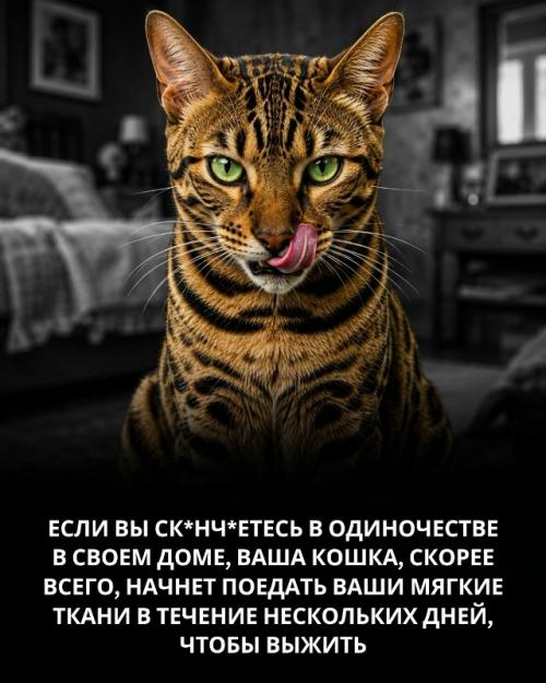 Кошки могут казаться безобидными домашними любимцами, но на деле сохранили множество черт своих диких предков. 02