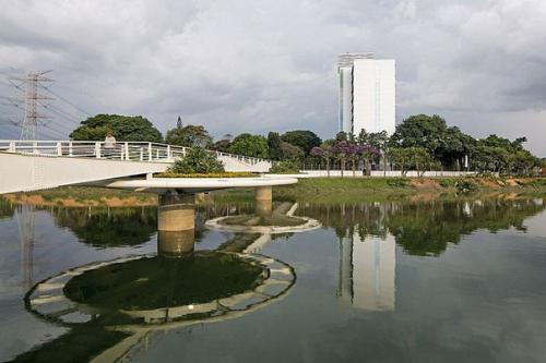 Необычный мост фридриха Байера в Сан-Паулу. 01