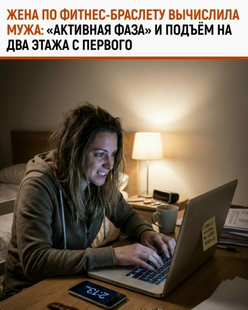 Жена написала мужу 