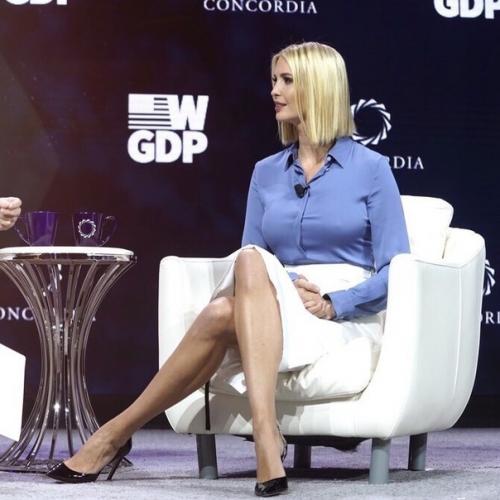 Фото дочери Донaльда трампа - Иванки на генacсамблeе оон. 04