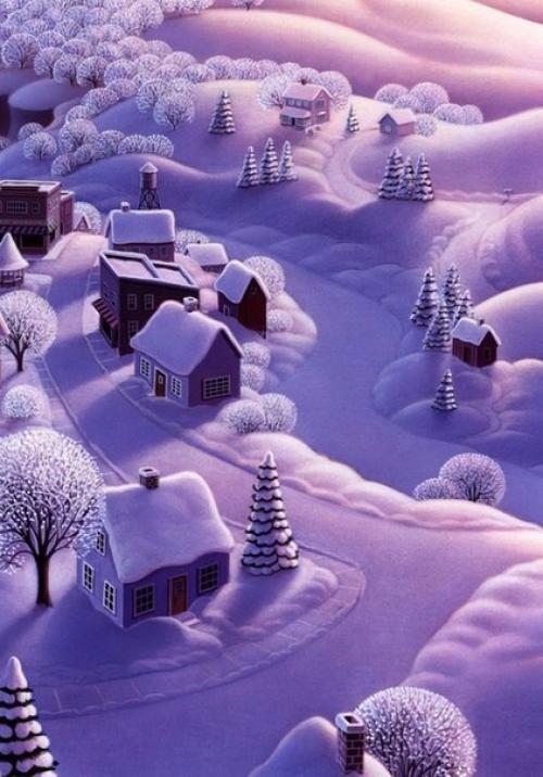 Новогодние иллюстрации Робин Молин. 09