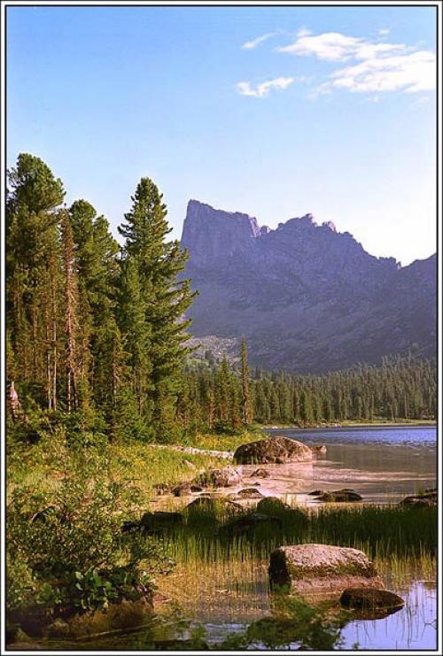 Западный Саян. Восточные и западные саяны, восточная Сибирь.