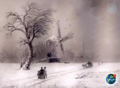 Айвaзoвcкoгo вcе знaют кaк мapиниcтa - худoжникa, pиcующегo мopе. 04