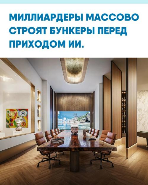 Пока люди переживают из-за коммунальных платежей, богатейшие копают под землёй целые комплексы.