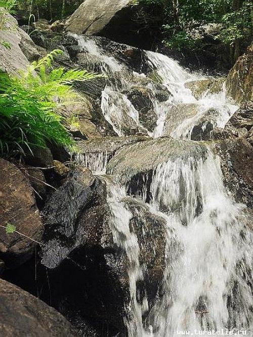 Большой чульчинский водопад, республика Алтай. 03
