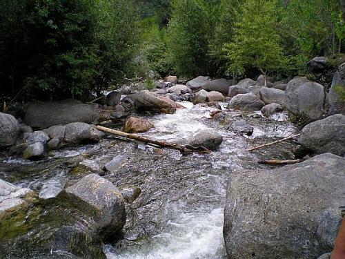 Большой чульчинский водопад, республика Алтай. 01