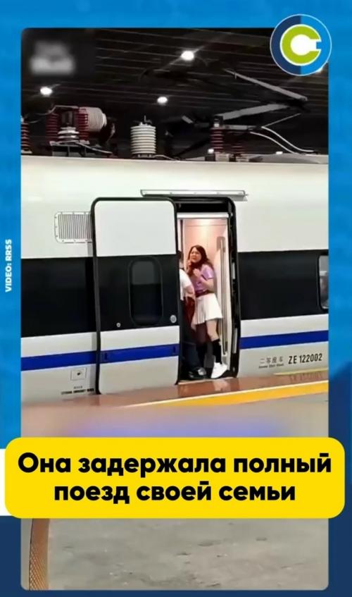 Она задержала полный поезд своей семьи … и был арестован. 01