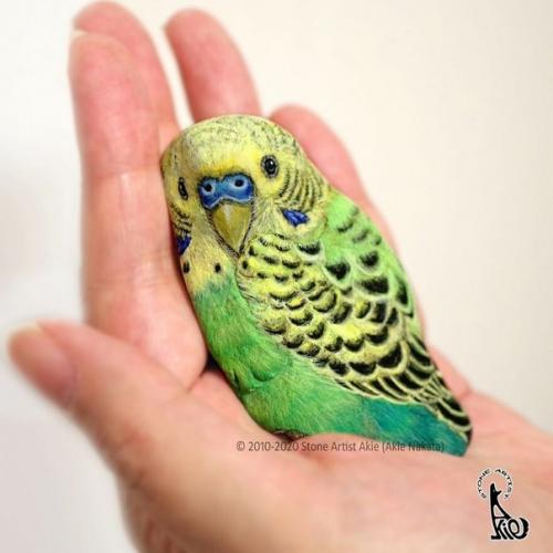 Японская мастерица Акиэ наката Художница по Камню. 05