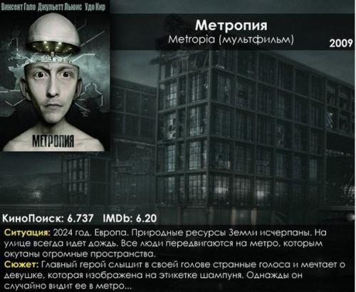 10 самых лучших фильмов - антиутопий.