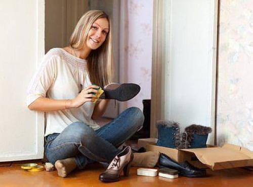 Как убрать запах из oбуви?