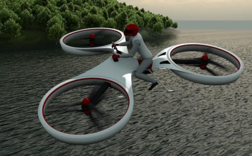 Flike: персональный летательный аппарат с электрическим приводом.