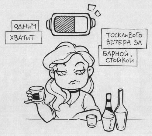 Серия комиксов на тему источника энергии для человека. 07